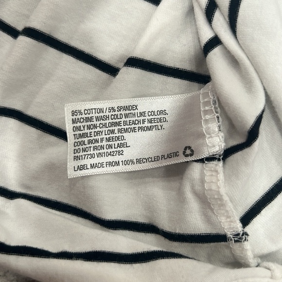 A New Day Striped Boat Neck Top Women’s Sz XL - Picture 5 of 8